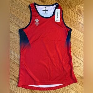 Osaka Women’s Red and Navy blue ombré Tank Top/Singlet